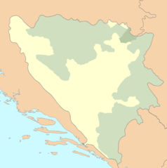 Bih Outline Map