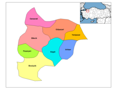 Bilecik Districts