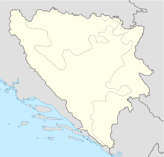 Bosnia And Herzegovina Location Map