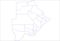 Botswana Sub Districts