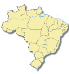 Brazil Locator Map