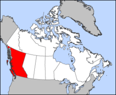 British Columbia Map