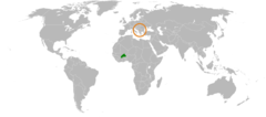 Burkina Faso Kosovo Locator 1