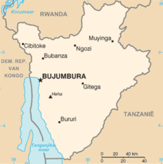 Burundikaart