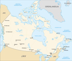 Canada Map (lt)