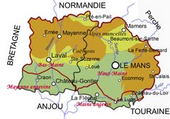 Carte Maine