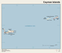 Cayman Islands Map 1