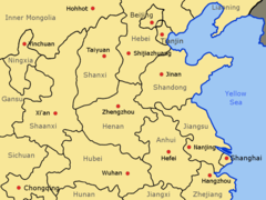 Central Eastern China Administrative