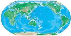 Color Map Barrel Shaped East Asia