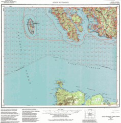 Contour Map of Dixon Entrance