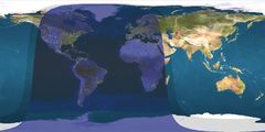 Daylight Map, Nonscientific (0300 Utc)