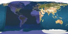 Daylight Map, Nonscientific (0400 Utc)