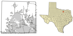 Denton County Texas Incorporated Areas