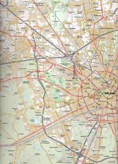 Detailed City Map Milan