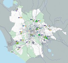 Detailed Rome Map