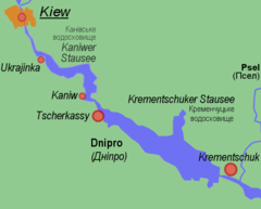 Dnepr Krementschuker Stausee