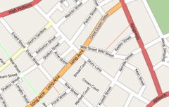 Drury Lane Map