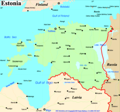 Estonia Map