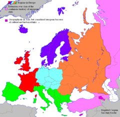 European Political Map (chopped)