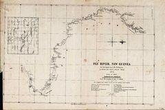 Fly River Map 1876 Nla