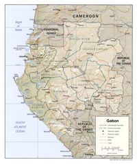 Gabon Map