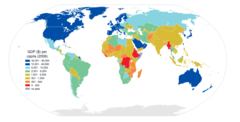 Gdp Worldmap 2006