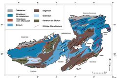 Geologische Strukturen Des Rheinischen Schiefergebirges