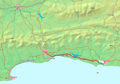 George Knysna Map