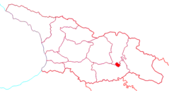 Georgia Tbilisi Map