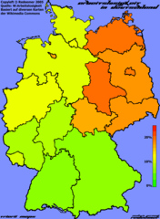 Germany Laender Arbeitslos