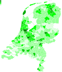 Gl Stemmers Per Gemeente Tweede Kamer 2006