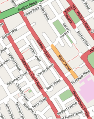 Gower Street Map