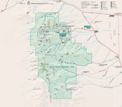 Great Basin National Park Map 2007 04