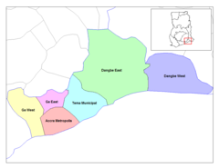 Greater Accra Districts