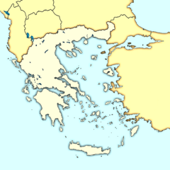 Greece Map Modern