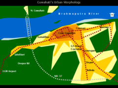 Guwahati Urban Morphology