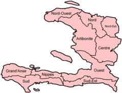 Haiti Departments Named