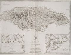 Historical Map Jamaica