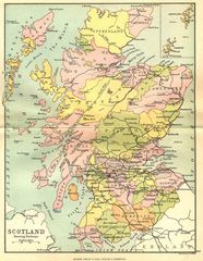 Historical Map of Scotland