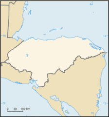 Honduras Map Blank