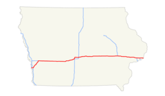 I 80 (ia) Map