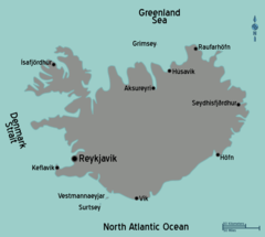 Iceland Map