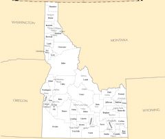 Idaho Cities And Towns