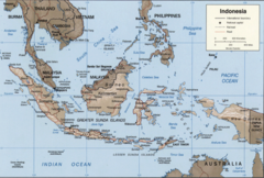 Indonesia 2002 Cia Map