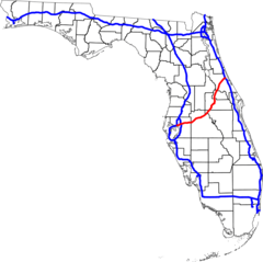 Interstate 4 Map