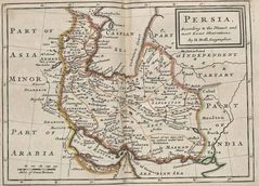 Iran Historical Map (persia)