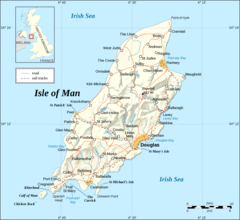 Isle of Man Map