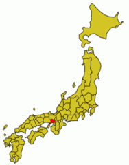 Japan Prov Map Settsu