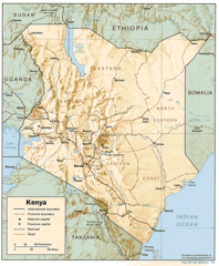 Kenya Map