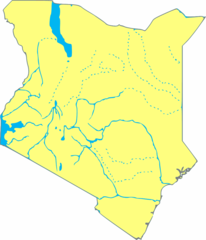 Kenya Svg Map